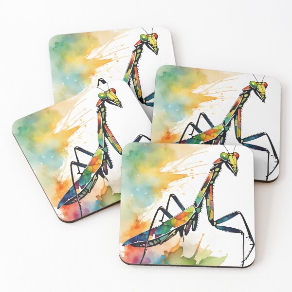 Item preview, Arte de la acuarela de la mantis religiosa designed and sold by Darren Wilkes.