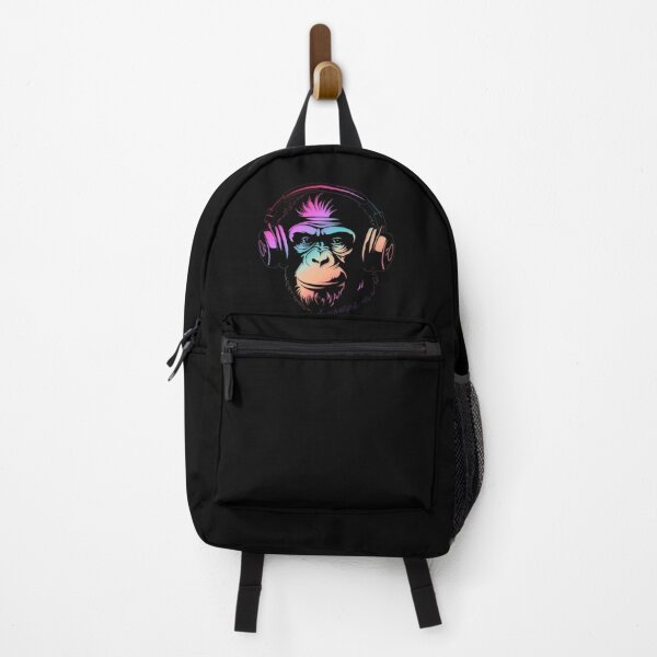 Item preview, Multicolored Holographic Gradient Pastel Chimp designed and sold by Paula Helit.