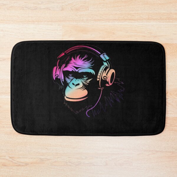 Item preview, Multicolored Holographic Gradient Pastel Chimp designed and sold by Paula Helit.