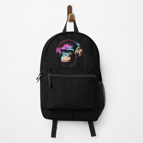 Item preview, Multicolored Holographic Gradient Pastel Chimp designed and sold by Paula Helit.