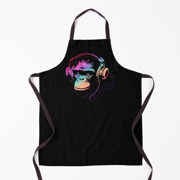 Item preview, Multicolored Holographic Gradient Pastel Chimp designed and sold by Paula Helit.