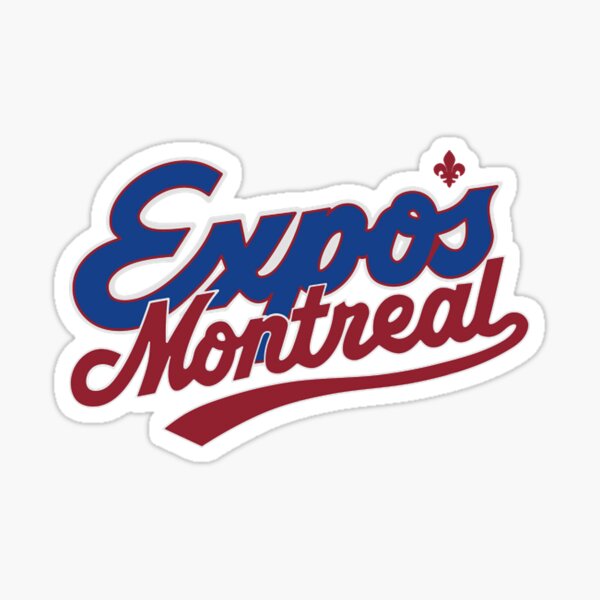 Montreal Expos MLB TSV Round Vinyl Decal