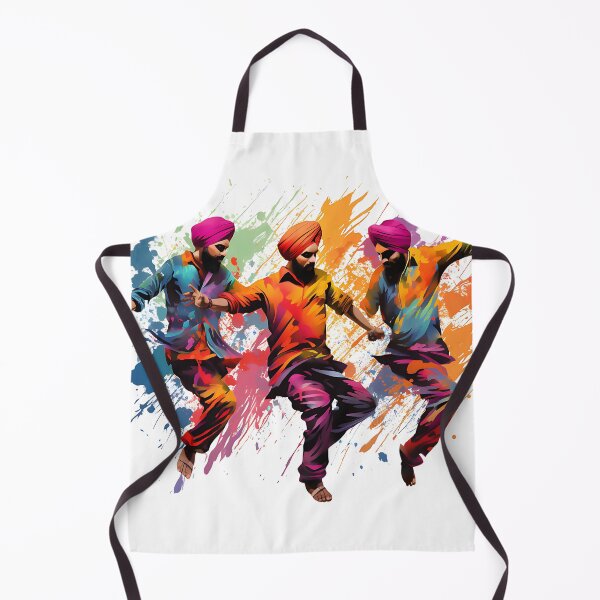 Artikelvorschau, Colourful Bhangra Dancers Art entworfen und verkauft von PioneerX1.