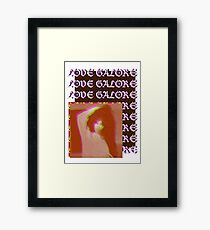Love Galore Framed Print