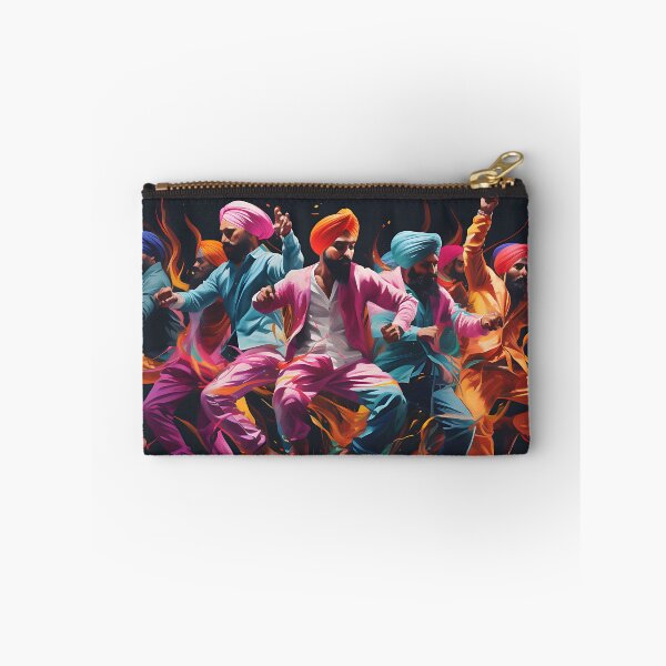 Item preview, Colourful Bhangra Dancers Art designed and sold by PioneerX1.