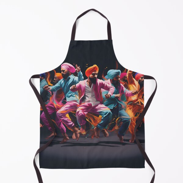Item preview, Colourful Bhangra Dancers Art designed and sold by PioneerX1.