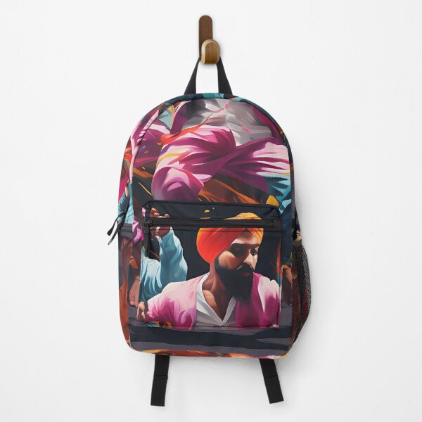 Item preview, Colourful Bhangra Dancers Art designed and sold by PioneerX1.