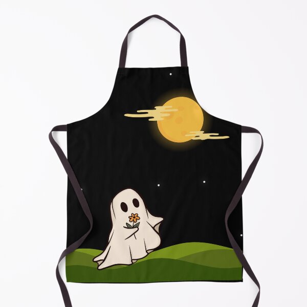 Item preview, Forbidden Love Ghost and Moon Starry Halloween Design designed and sold by doria-photos.