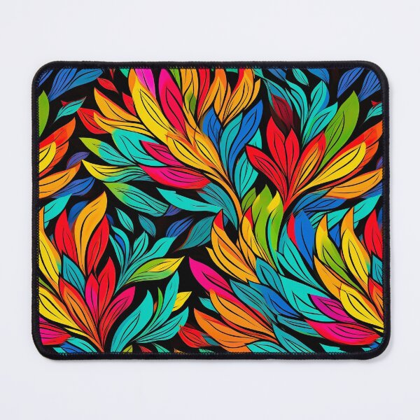 Item preview, Modern floral design inspired by pop art and rococo motifs designed and sold by Pflugart.