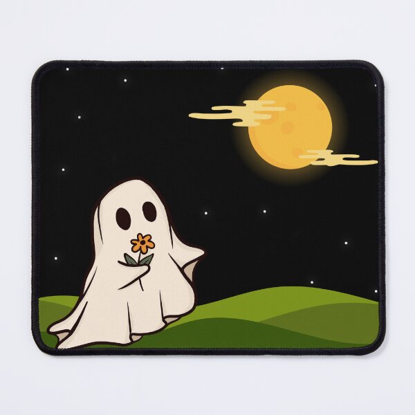 Item preview, Forbidden Love Ghost and Moon Starry Halloween Design designed and sold by doria-photos.