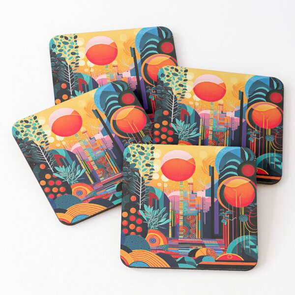 Item preview, African Jungle Bauhaus Design designed and sold by ArtificialGenes.