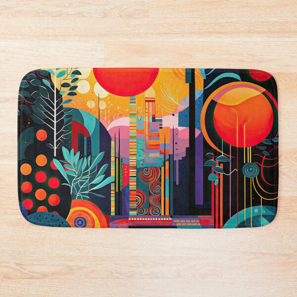 Item preview, African Jungle Bauhaus Design designed and sold by ArtificialGenes.