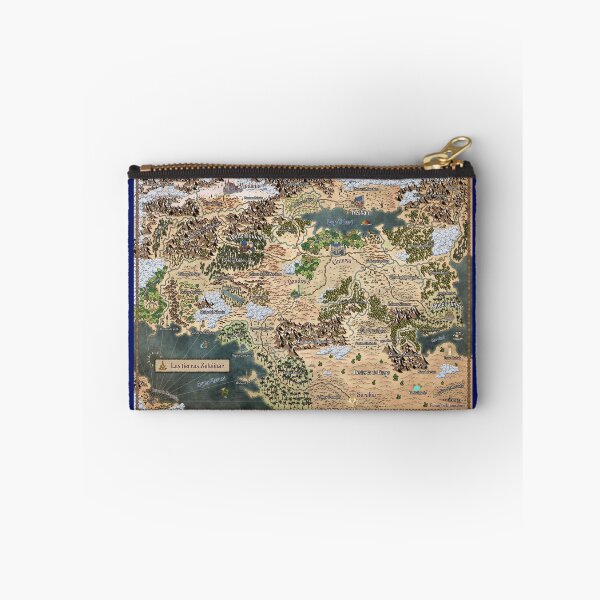 Item preview, Map of Zekainar lands designed and sold by hugegamebooks.