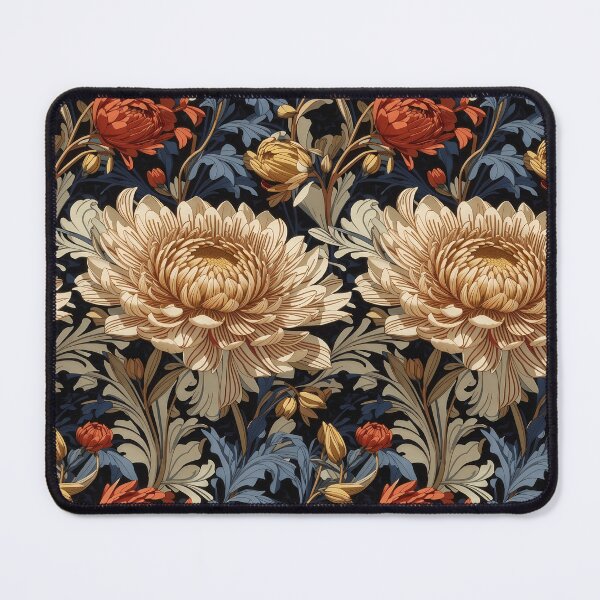 Item preview, Chrysanthemum, William Morris Style designed and sold by NouveauEra.