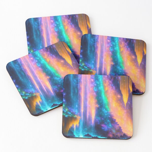 Item preview, Bioluminescent waterfalls cascade designed and sold by M-Y-A-R-T-.