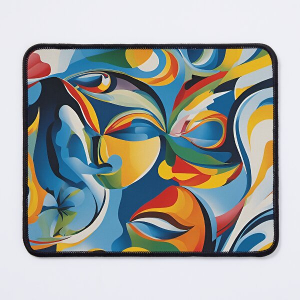 Item preview, Abstract Mistery Faces Unleashed Art t shirt designed and sold by artmanikin.