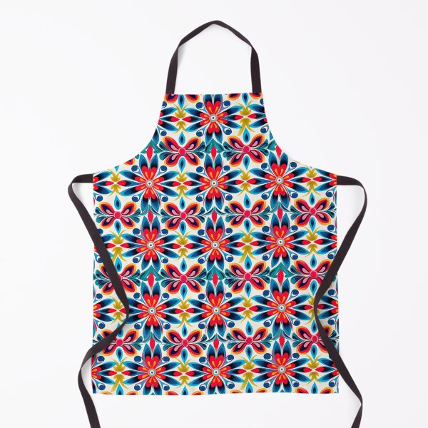 Item preview, Modern floral design inspired by pop art and rococo motifs designed and sold by Pflugart.