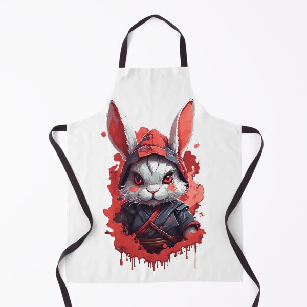 Item preview, Rabbit ninja imperial warrior 8 designed and sold by RabbitPrints.