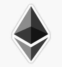 Ethereum ETH Cypto Currency icon Sticker