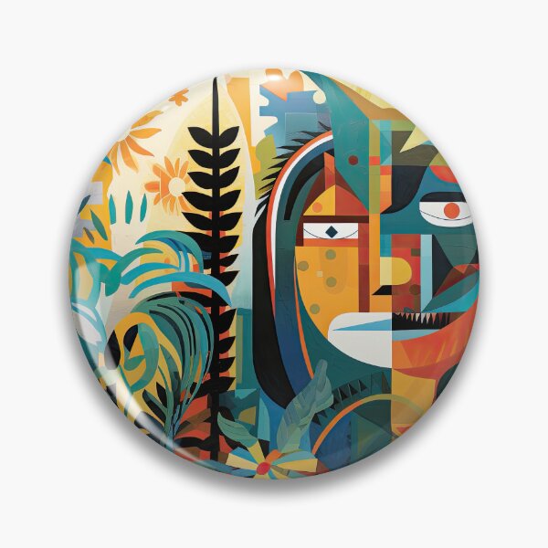 Item preview, African Jungle Bauhaus Design designed and sold by ArtificialGenes.