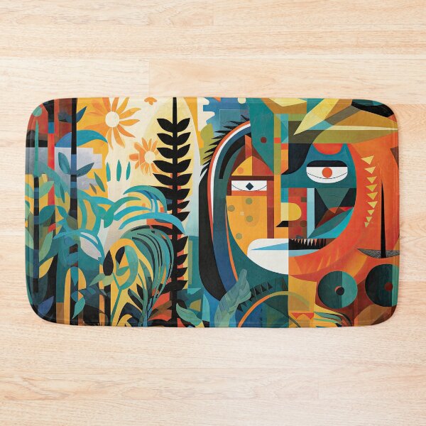 Item preview, African Jungle Bauhaus Design designed and sold by ArtificialGenes.