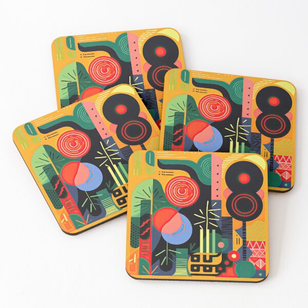 Item preview, African Jungle Bauhaus Design designed and sold by ArtificialGenes.