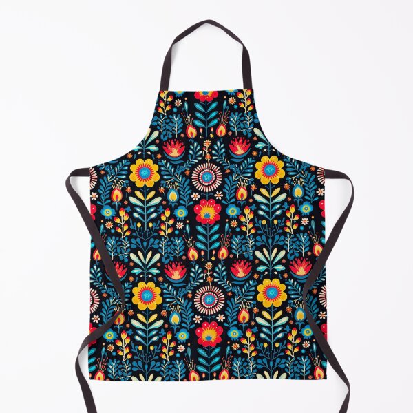 Item preview, Modern floral design inspired by pop art and rococo motifs designed and sold by Pflugart.