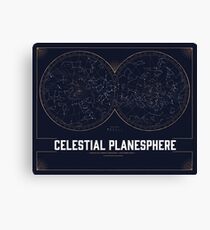 The Celestial Planesphere Canvas Print