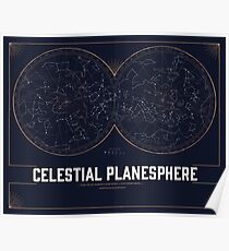 The Celestial Planesphere Poster