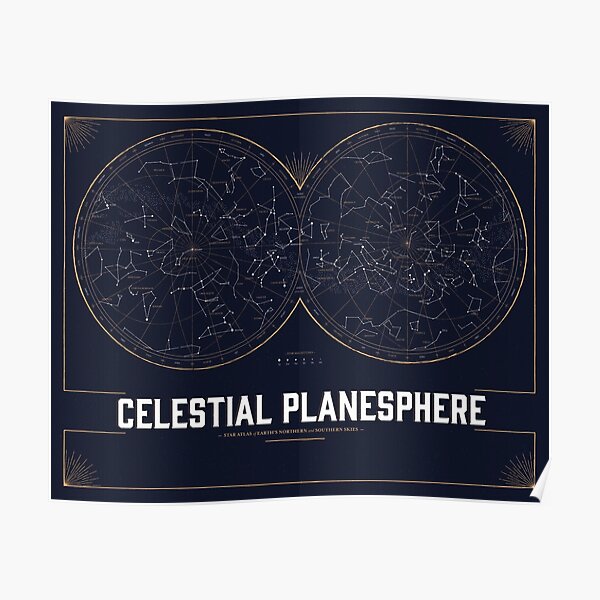 The Celestial Planesphere Poster