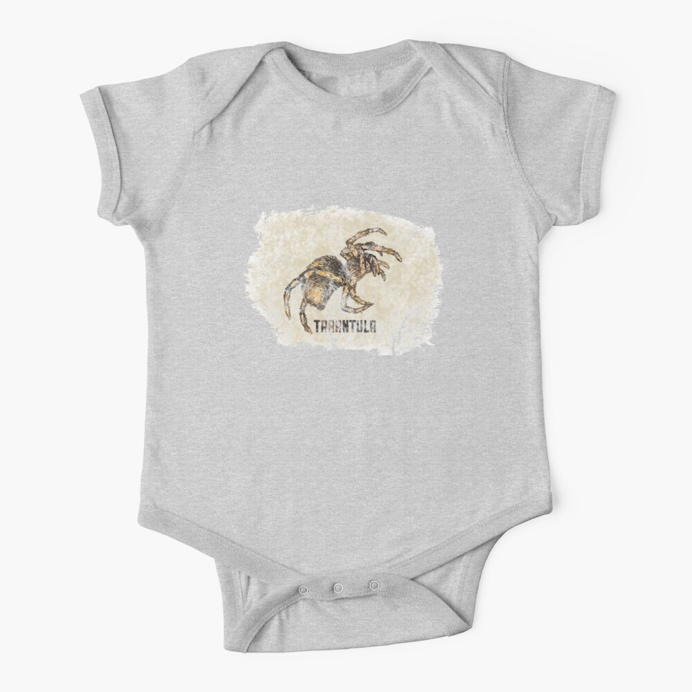 Tarantula Spider Lover Tarantula Pet Owner Vintage Arachnid Graphic Print Baby One-Piece