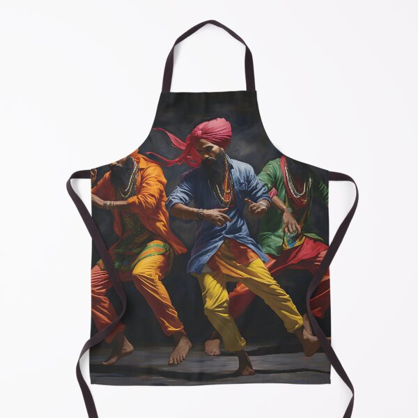Item preview, Colourful Bhangra Dancers Art designed and sold by PioneerX1.