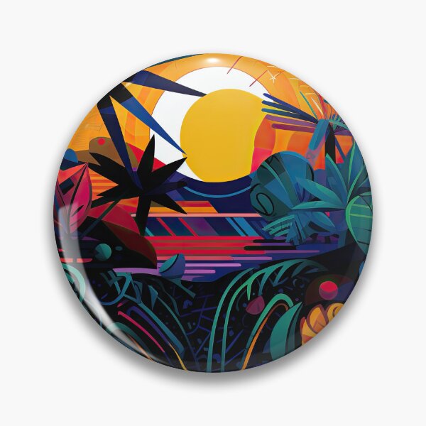 Item preview, African Jungle Bauhaus Design designed and sold by ArtificialGenes.