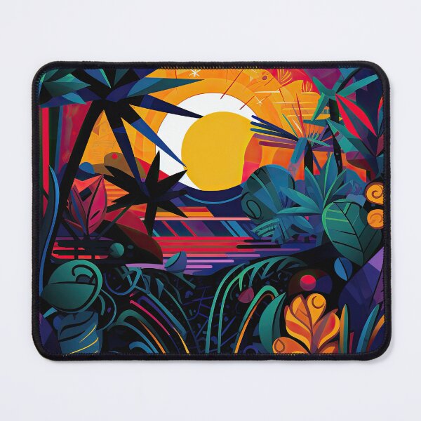 Item preview, African Jungle Bauhaus Design designed and sold by ArtificialGenes.