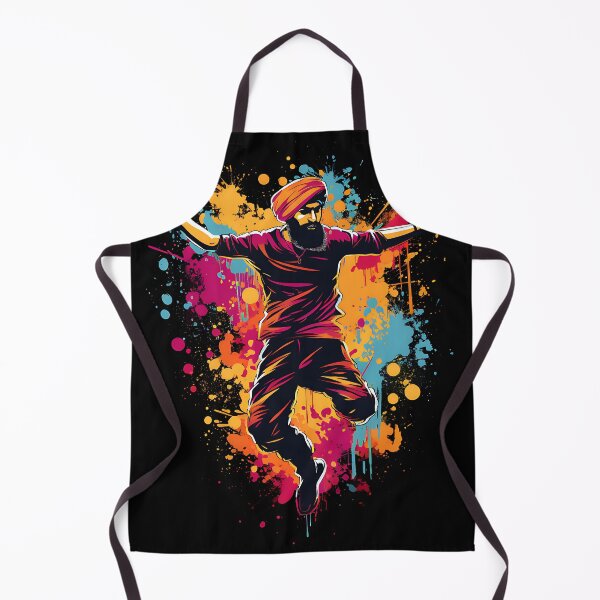 Artikelvorschau, Colourful Bhangra Dancer Art entworfen und verkauft von PioneerX1.