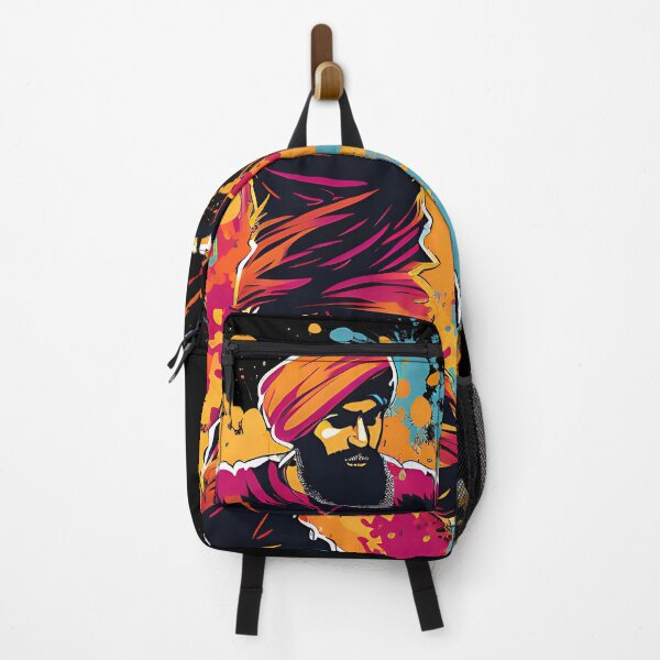 Item preview, Colourful Bhangra Dancer Art designed and sold by PioneerX1.