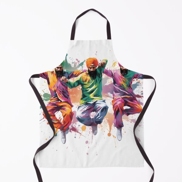 Artikelvorschau, Colourful Bhangra Dancers Art entworfen und verkauft von PioneerX1.
