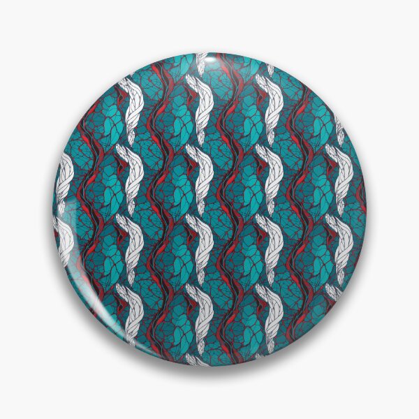 Item preview, Celestial Harmony: Elegant Teal Geometrical Pattern designed and sold by Noorkin.