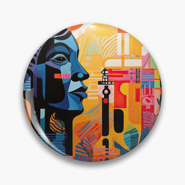 Item preview, African Jungle Bauhaus Design designed and sold by ArtificialGenes.