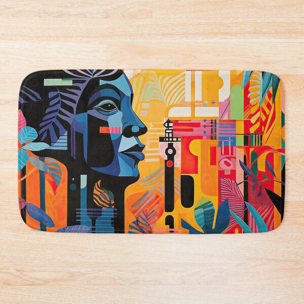 Item preview, African Jungle Bauhaus Design designed and sold by ArtificialGenes.