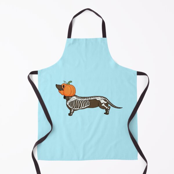 Item preview, Jack Halloween dachshund on tiffanyblue brown designed and sold by Itsdomd.