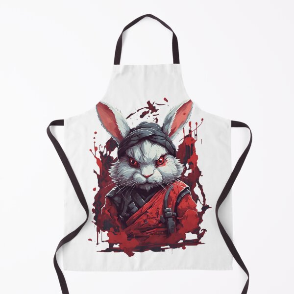 Item preview, Rabbit ninja imperial warrior 9 designed and sold by RabbitPrints.