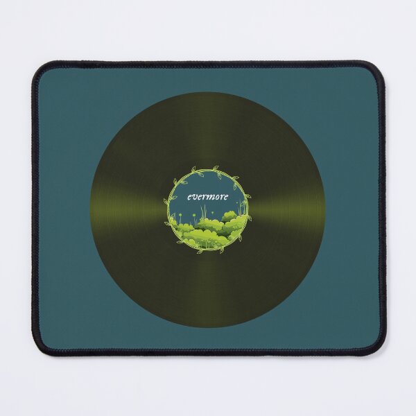 Item preview, Evermore Album Green Bushes Moss Vinyl Design designed and sold by doria-photos.
