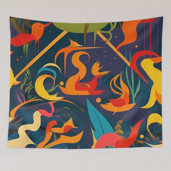 Item preview, Joyful Haven: Abstract Artwork T Shirt designed and sold by artmanikin.