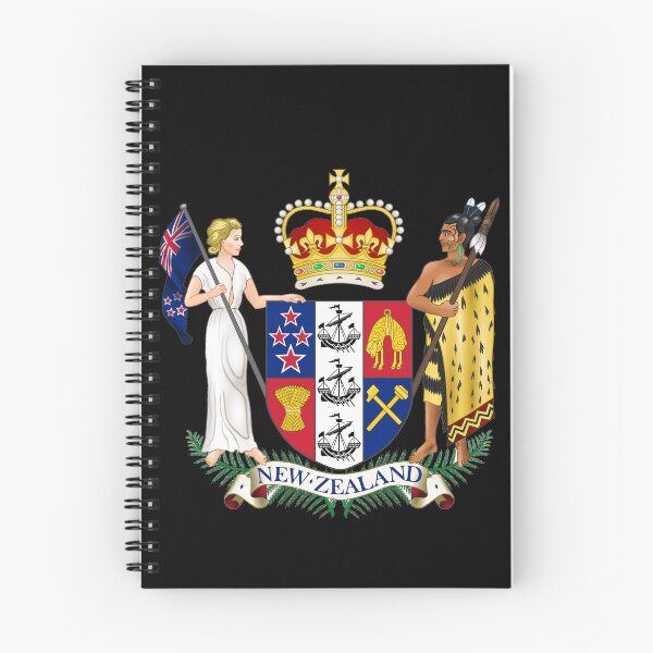 Item preview, New Zealand Coat of Arms (Aotearoa) designed and sold by Hoorahville.