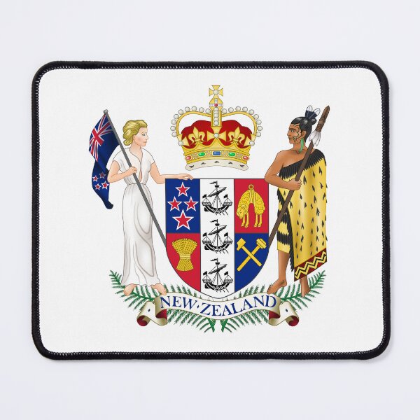 Item preview, New Zealand Coat of Arms (Aotearoa) designed and sold by Hoorahville.