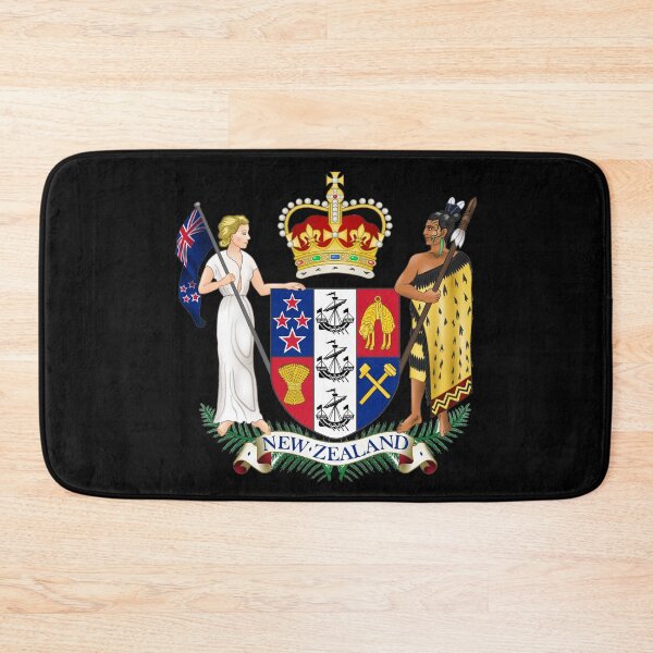 Item preview, New Zealand Coat of Arms (Aotearoa) designed and sold by Hoorahville.