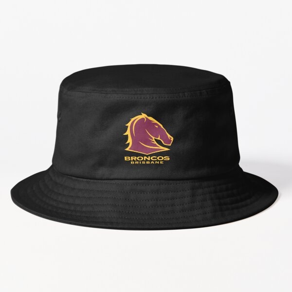 Men's BRISBANE BRONCOS BUCKET HAT, Maroon, Mens NRL Accessories