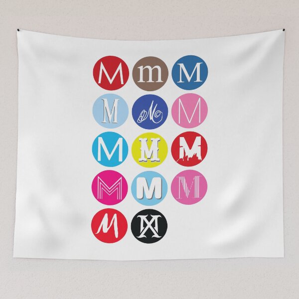 Item preview, All the Ms designed and sold by lazarusheart.