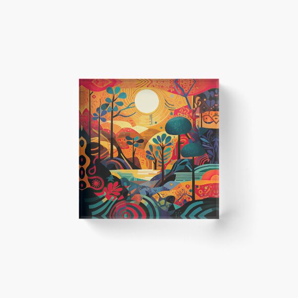 Item preview, African Jungle Bauhaus Design designed and sold by ArtificialGenes.